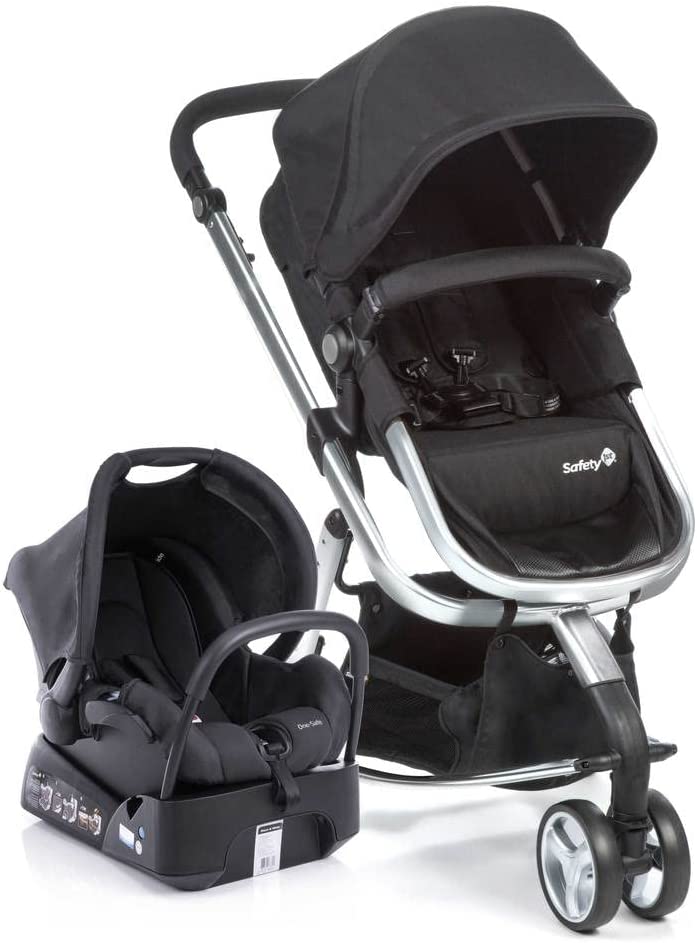 Travel System Mobi – modelo 2022, Safety1st, Black & Silver