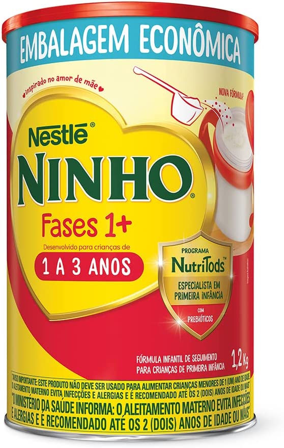 Fórmula Infantil Ninho Fases 1 , 1.2 kg