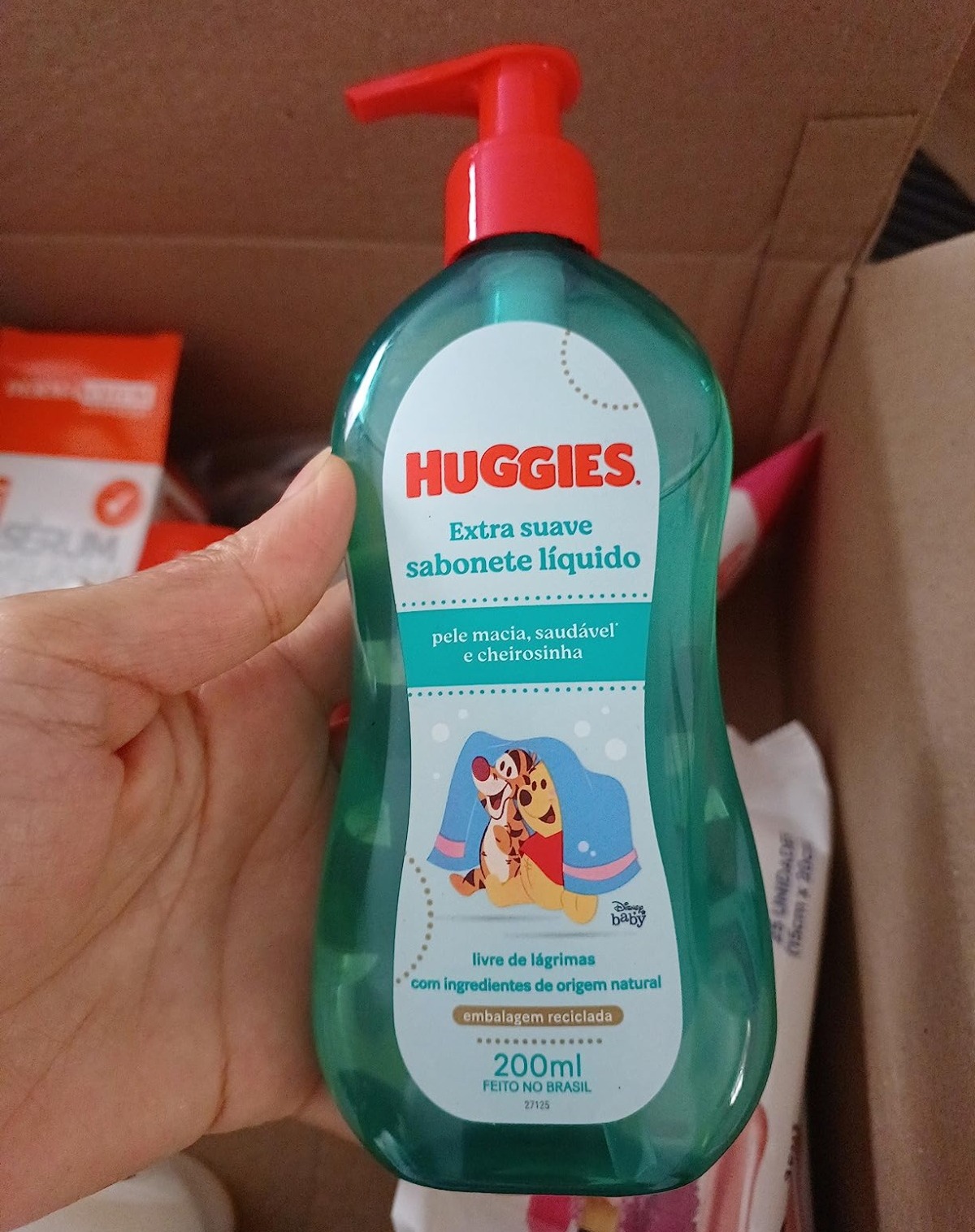 Huggies Extra Suave – Sabonete Líquido, 200ml