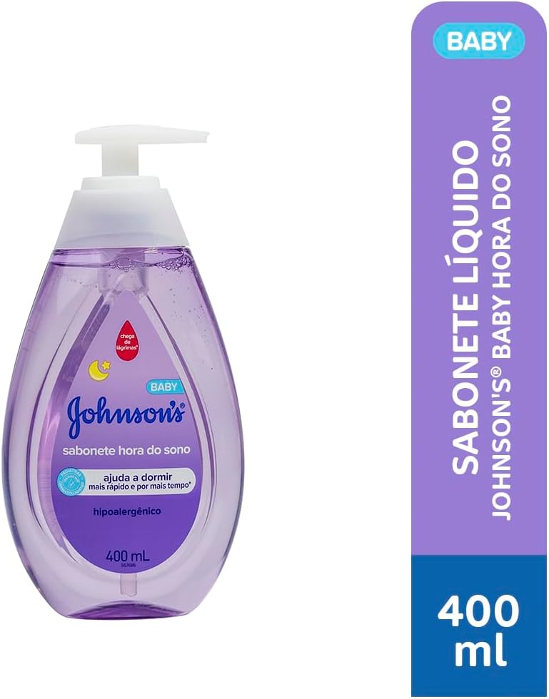 Johnson’s Baby Sabonete Líquido Relaxante Hora Do Sono, 400ml